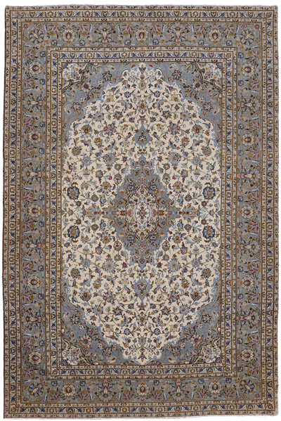 Kashan - Persian Hand Knotted Rug 103 - 300x200cms