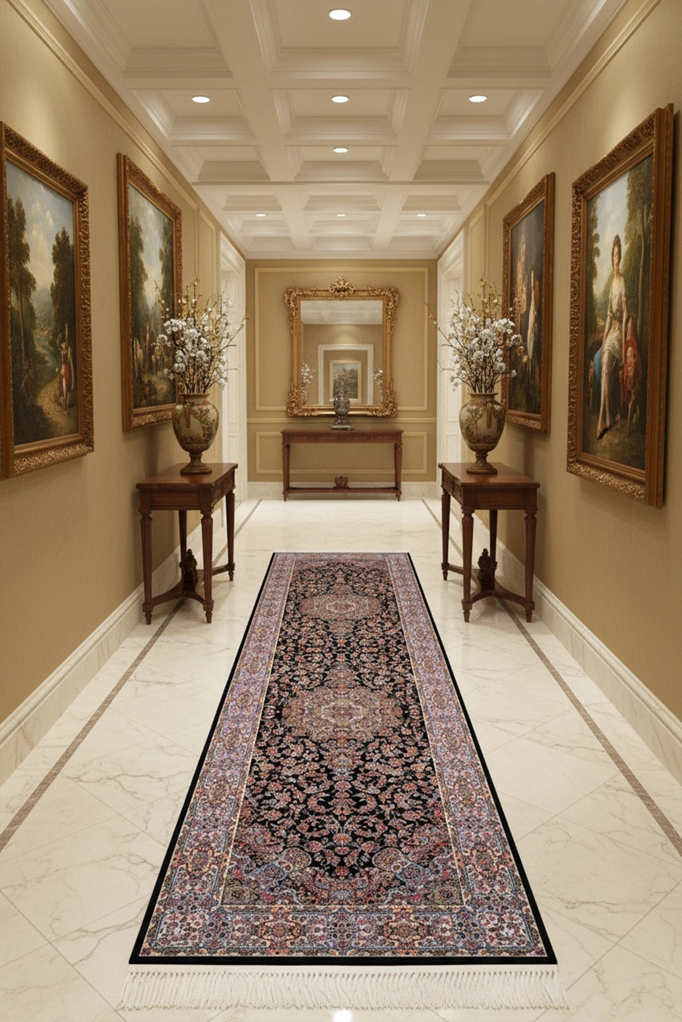 Parsa Fringed Rug - 101