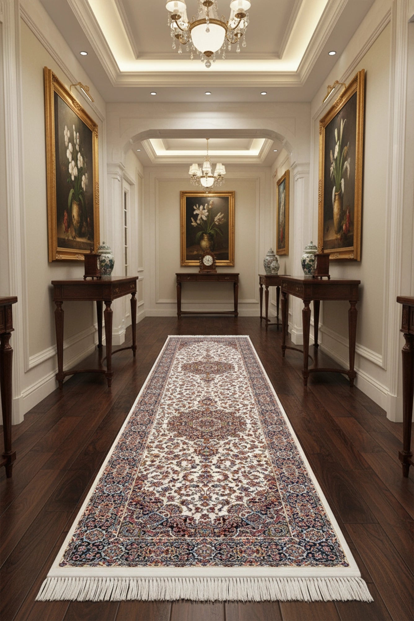 Parsa Fringed Rug - 102 - Cream