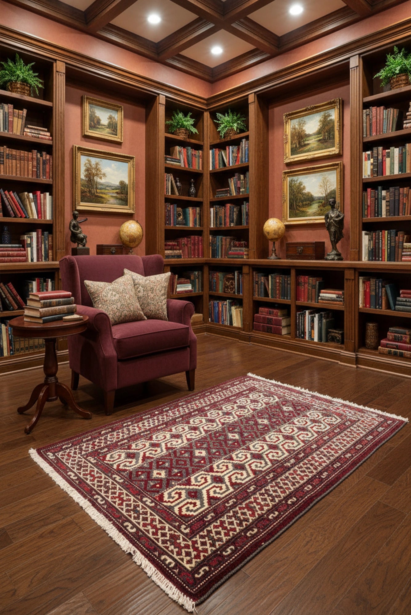 Baluch - Afghan Hand Knotted Wool Rug - 110x80 cm