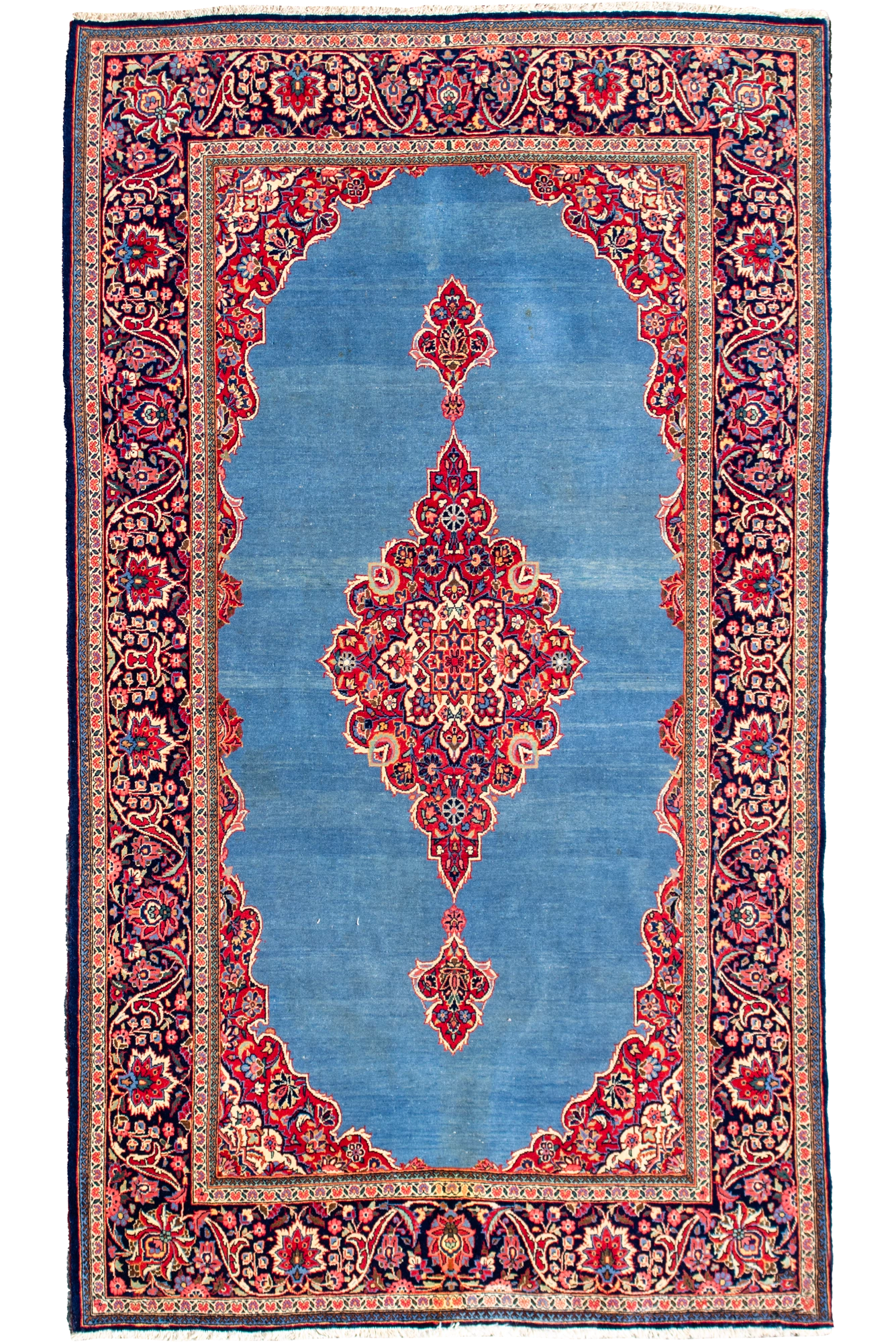 Kashan - Persian Hand Knotted Rug - 210x135 cm