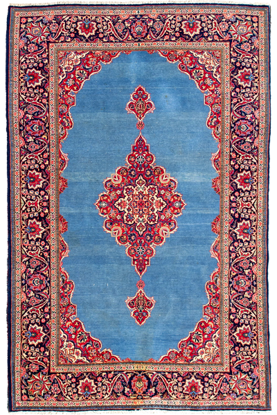 Kashan - Persian Hand Knotted Rug - 210x135 cm