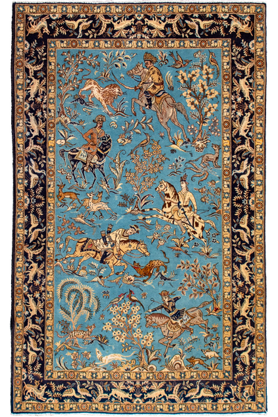 Kum - Hand-Knotted 100% Wool Rug - 204x142 cms