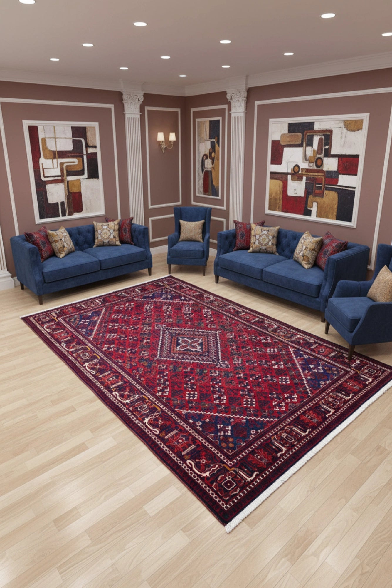 Meymeh Persian Handknotted Rug 300x200 cms