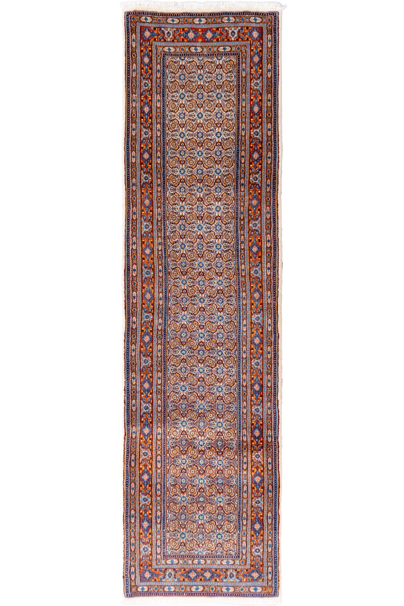 Mud - Hand Knotted Wool Rug - 290x77 cms