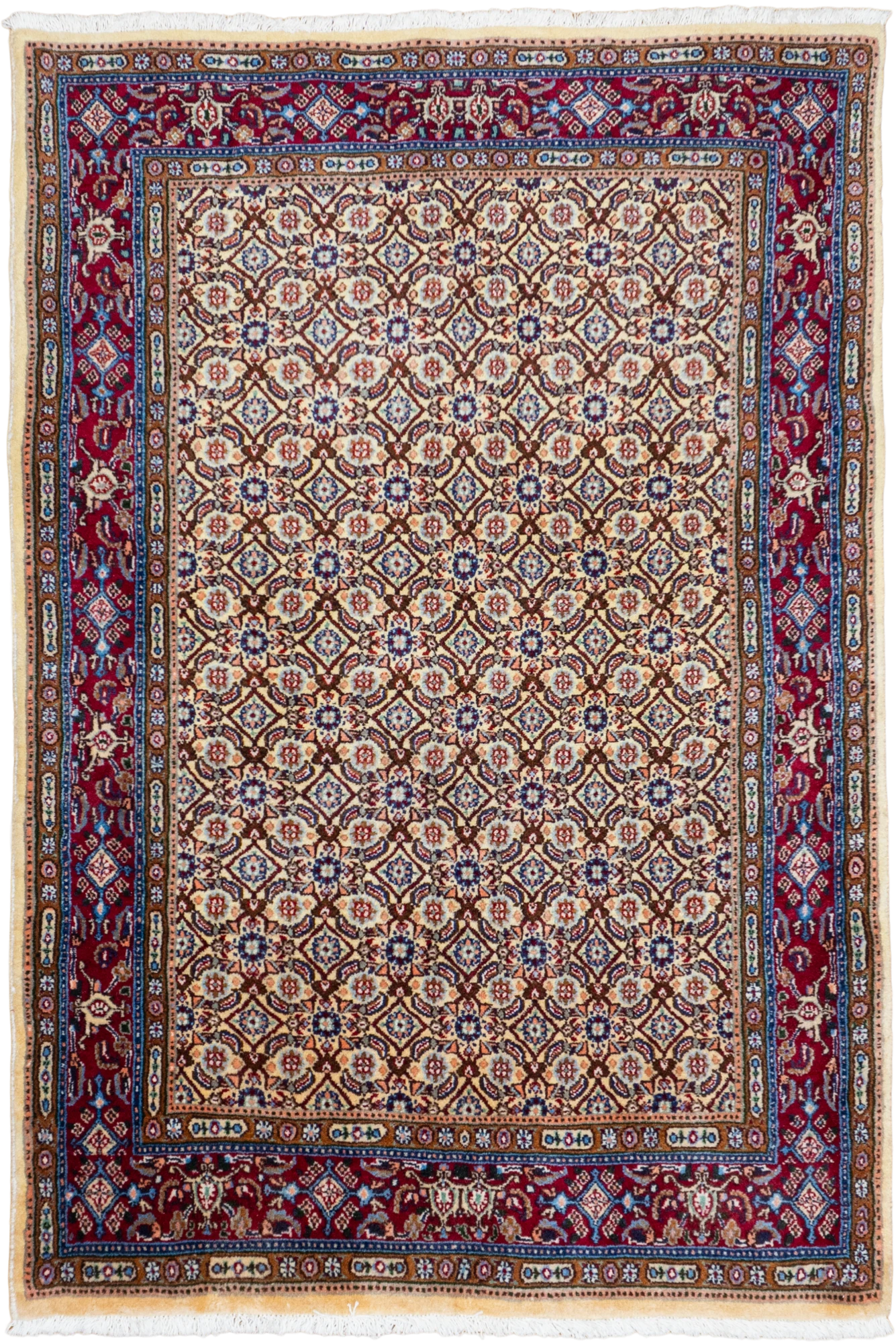 Mud - Persian Hand Knotted Rug - 150x100 cm