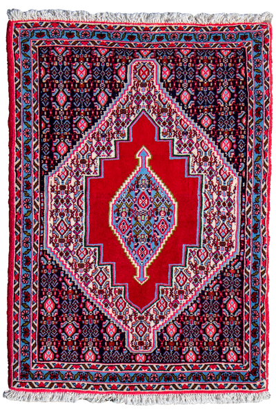 Seneh Persian Hand Knotted Rug - 100x73 cm