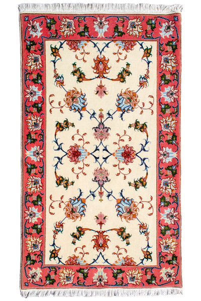 Tabriz Persian Hand Knotted 115x77 cm