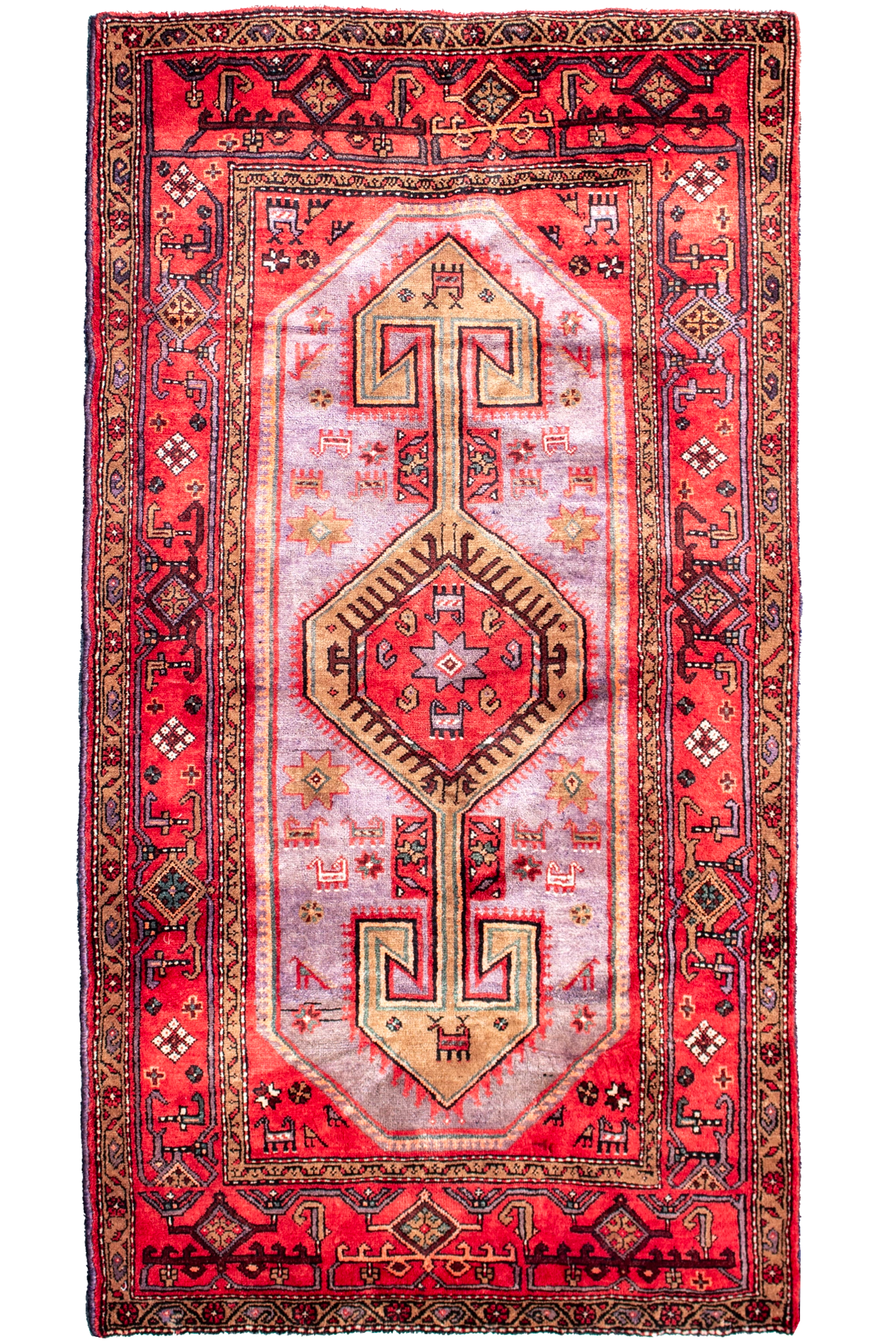 Zanjan Persian Hand Knotted Rug 220x135 cms