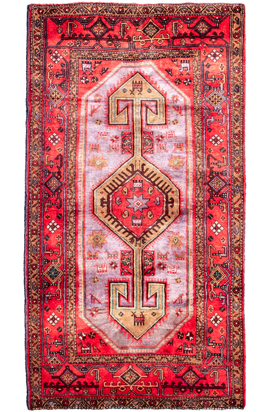 Zanjan Persian Hand Knotted Rug 220x135 cms