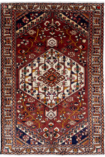 Bakhtiari - Hand-Knotted Wool Rug - 295x200cms