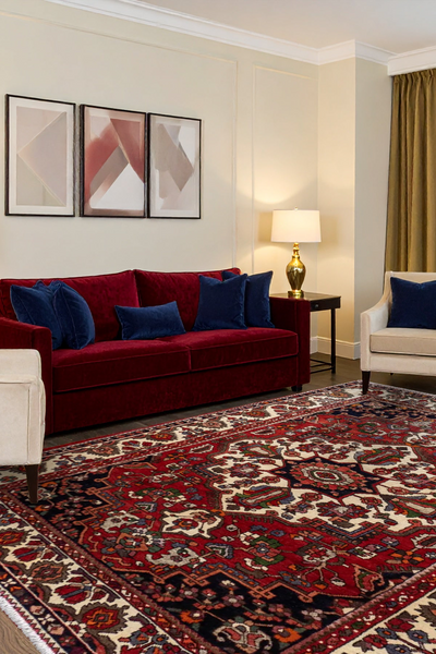 Bakhtiari - Hand-Knotted Wool Rug - 295x220cms