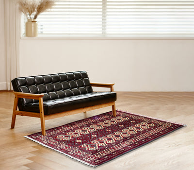 Baluch - Afghan Hand Knotted Wool Rug - 110x80 cm