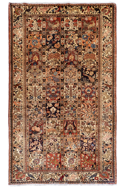 Hossainabad - Hand Knotted Wool Rug - 305x167cm