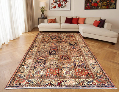 Hossainabad - Hand Knotted Wool Rug - 305x167cm