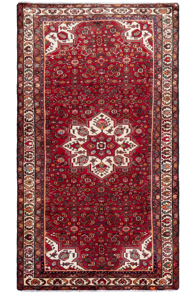 Hossainabad - Hand Knotted Wool Rug -312x160cm