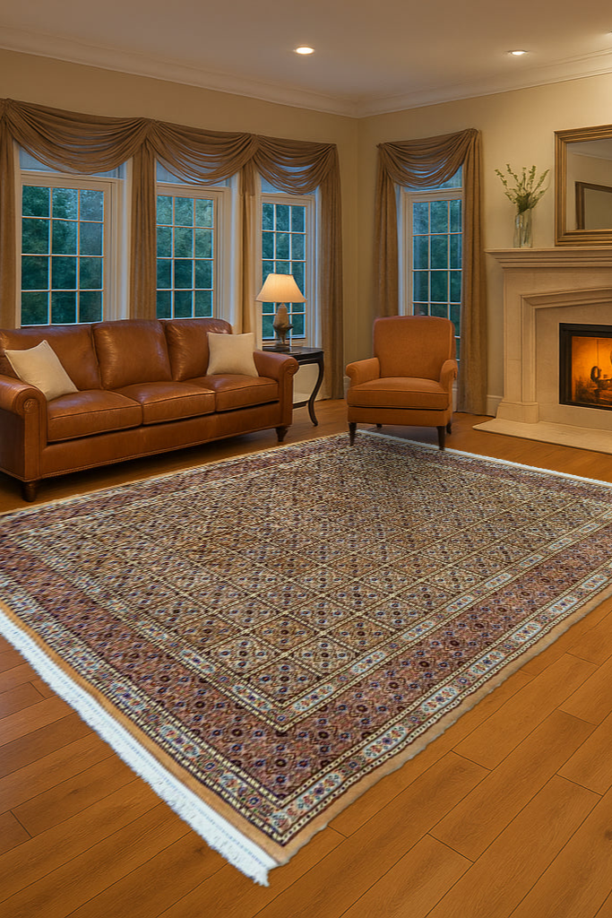 Persian Moud - Hand-Knotted Wool Rug 310x196cm