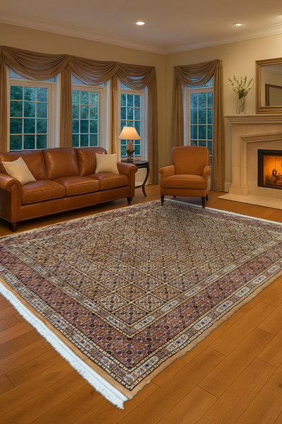 Persian Moud - Hand-Knotted Wool Rug 310x196cm