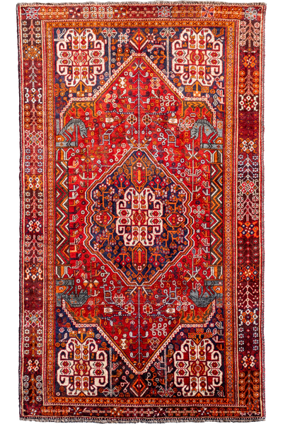 Shiraz - Hand Knotted Wool Rug  245x145 cm
