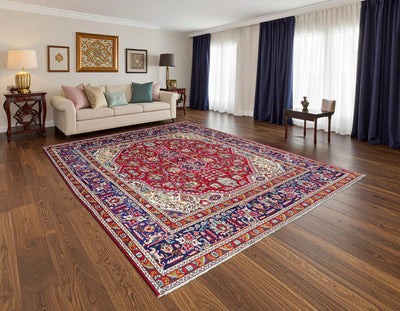 Tabriz - Persian Hand-knotted Wool Rug | 265x190 cms