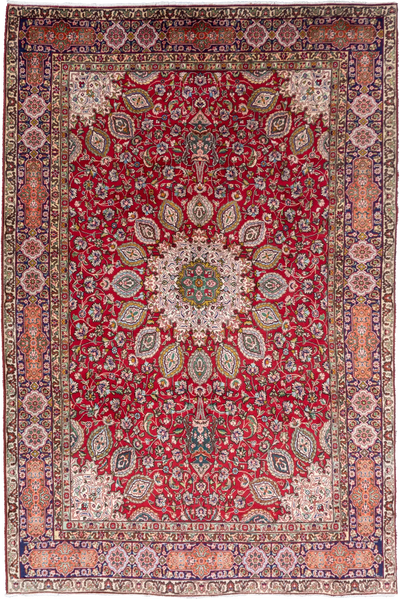 Tabriz - Persian Hand-knotted Wool Rug | 300x200 cms