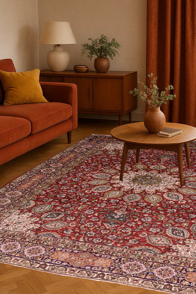 Tabriz - Persian Hand-knotted Wool Rug | 300x200 cms