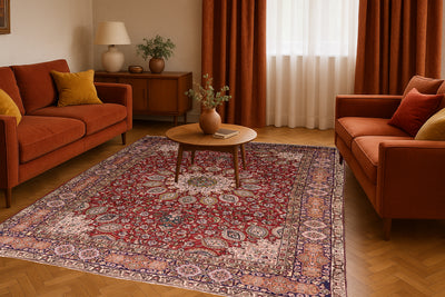 Tabriz - Persian Hand-knotted Wool Rug | 300x200 cms