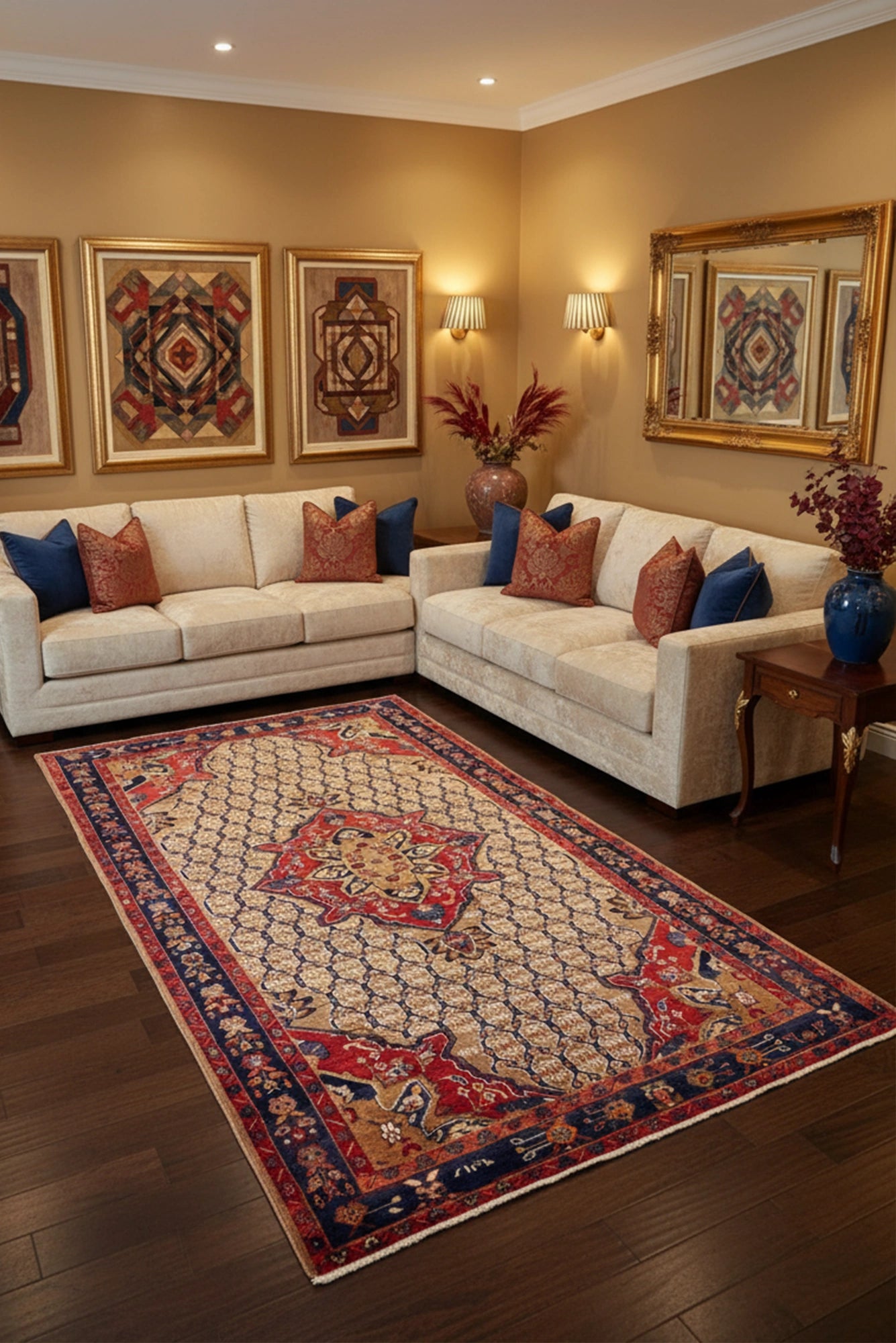 Zabul Hand Knotted Wool rug 296x160cm