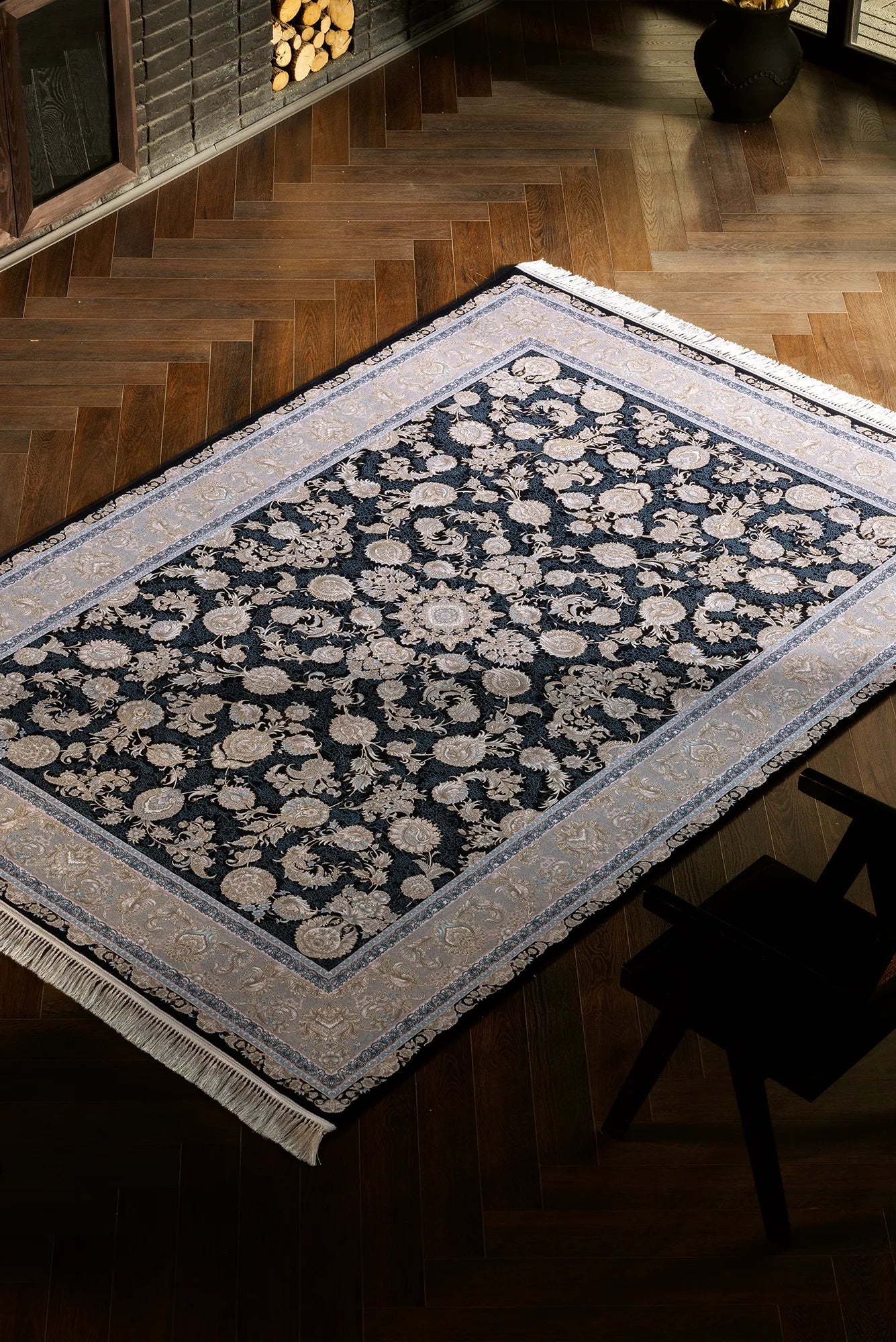 Persico Traditional Rug - 144 Dark Blue