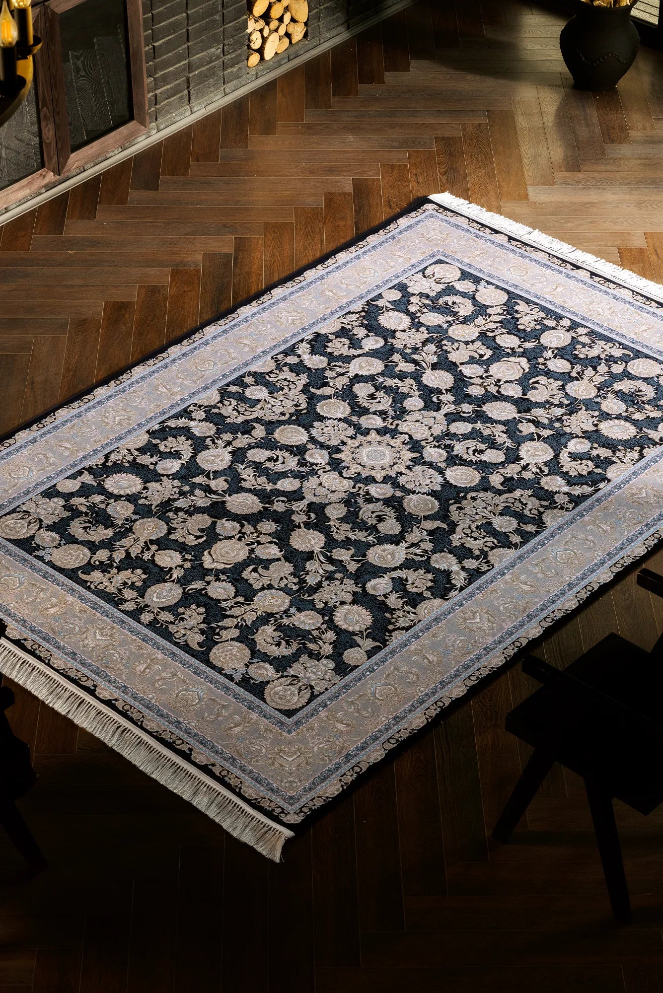 Persico Traditional Rug - 144 Dark Blue