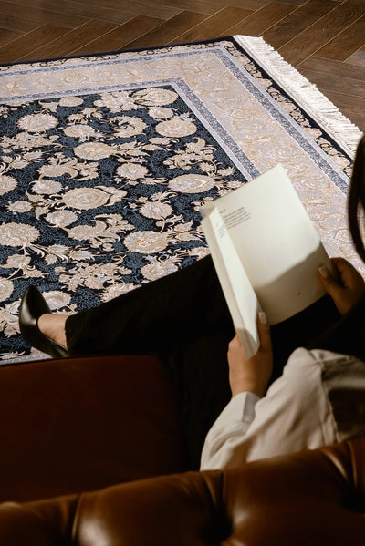 Persico Traditional Rug - 144 Dark Blue