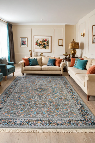 Persico Traditional Rug - 132 Gray