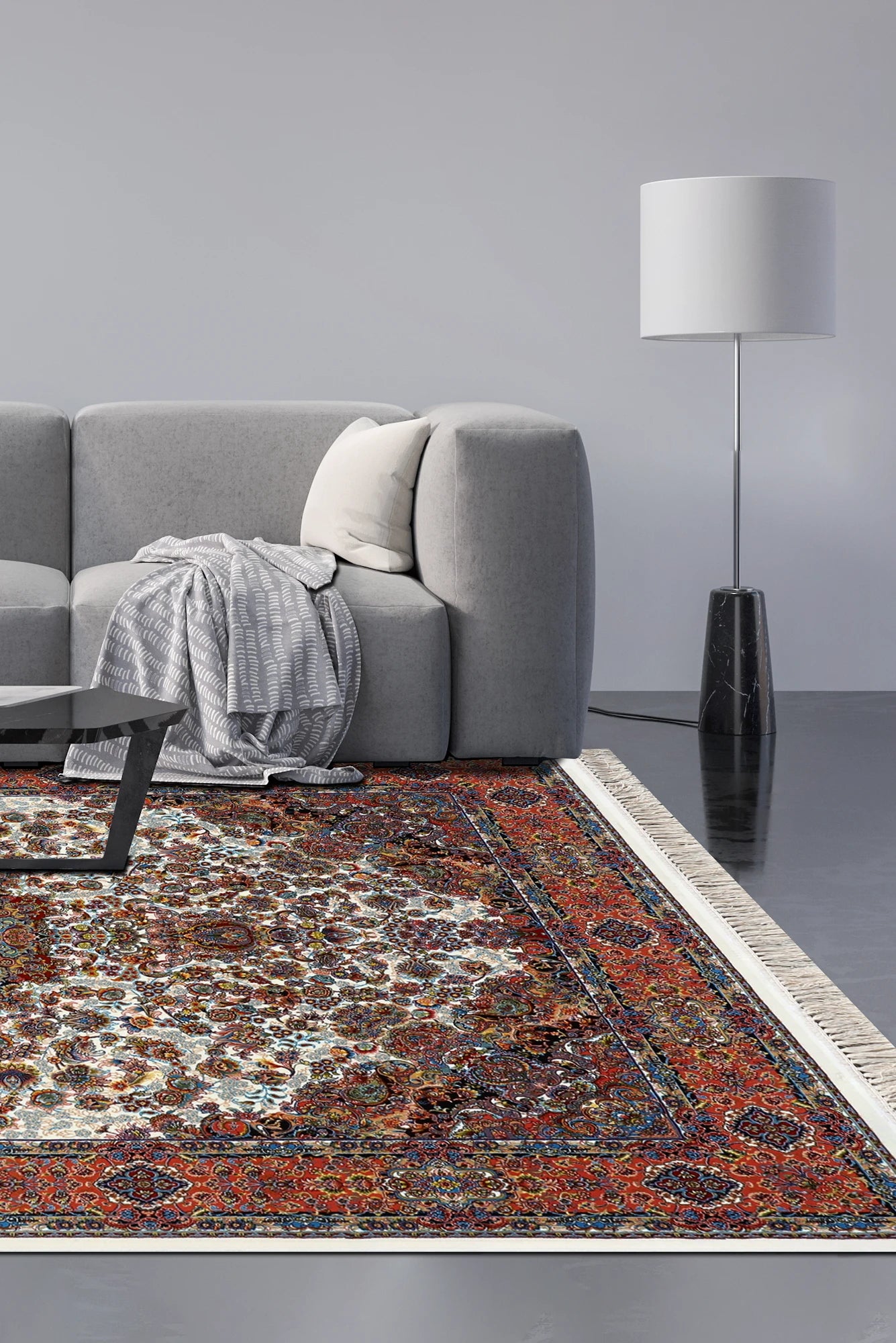 Persico Traditional Rug - 136 Pink