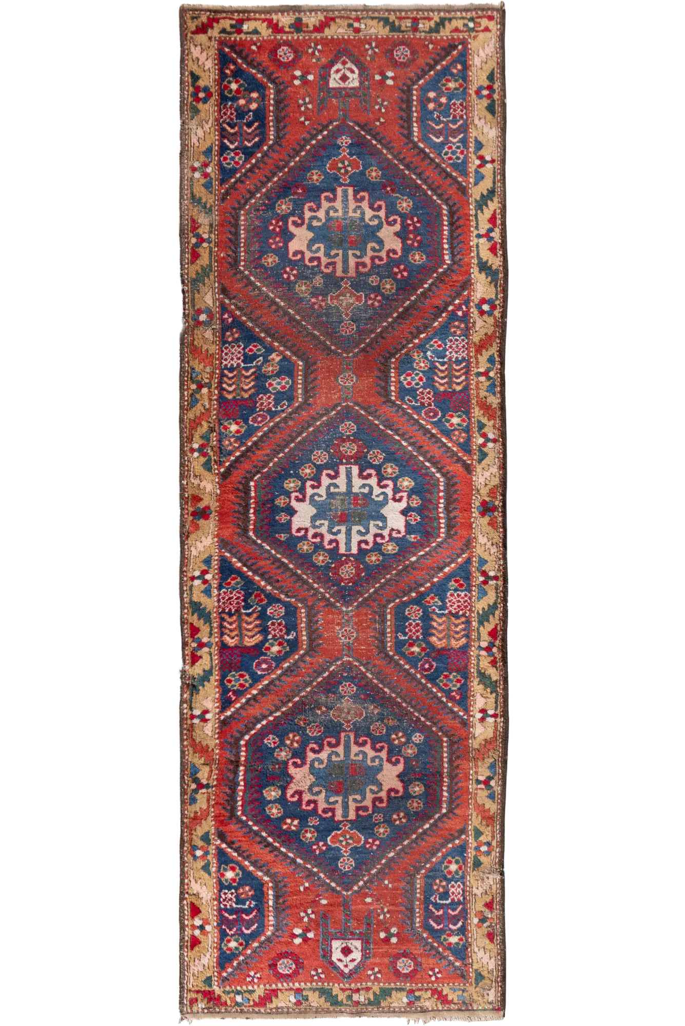 Darband Hand Knotted Wool Rug - 325 x 105cm