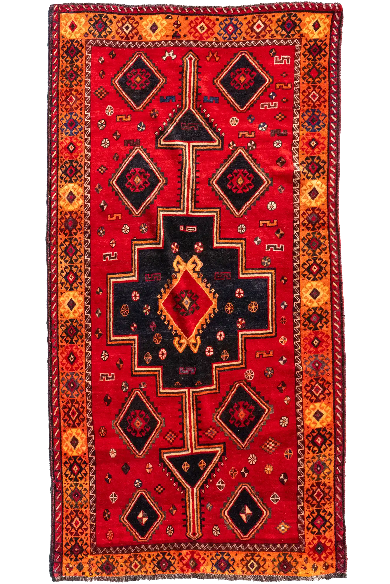 Shiraz - Hand Knotted Wool Rug - 295x165cm