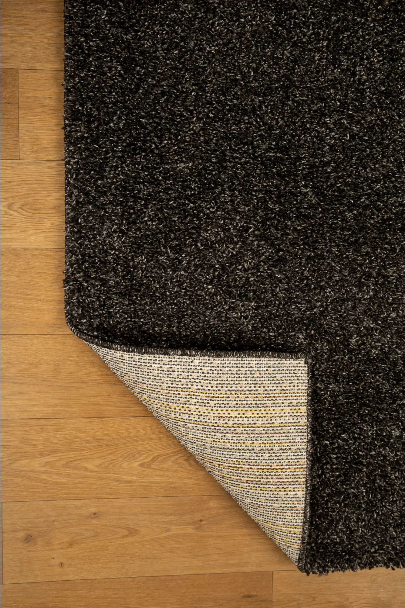 Singapore Plain Rug 101 - Charcoal