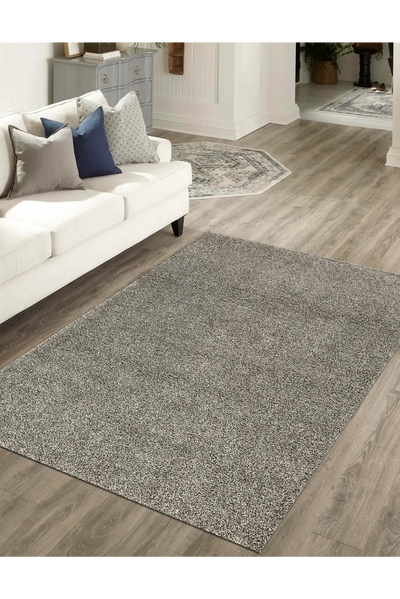 Singapore Plain Rug 102 - Dark Grey
