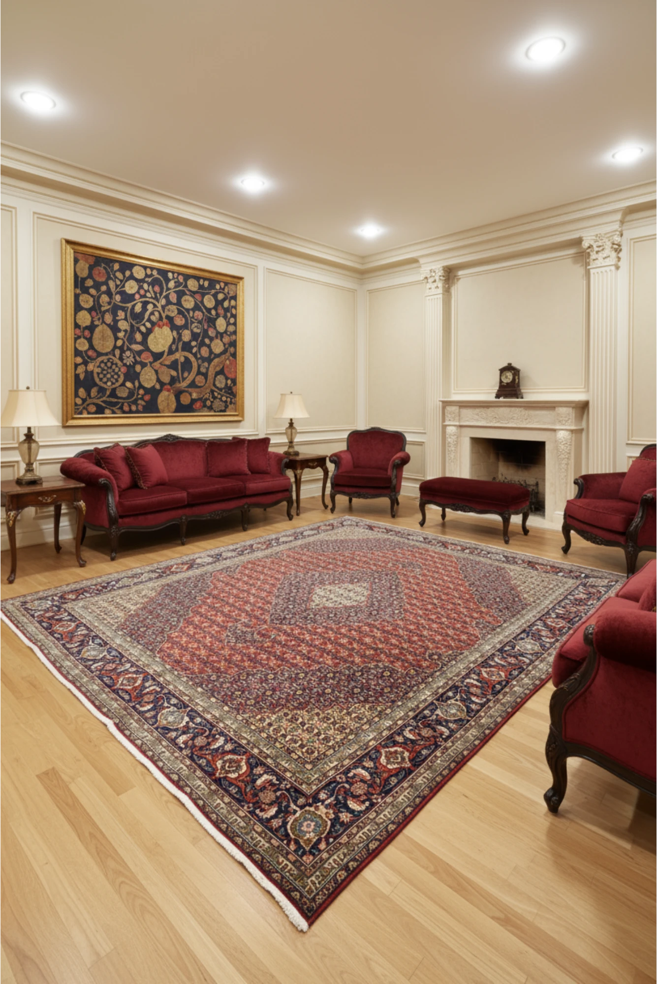 Tabriz Persian Hand Knotted 385x305 cm