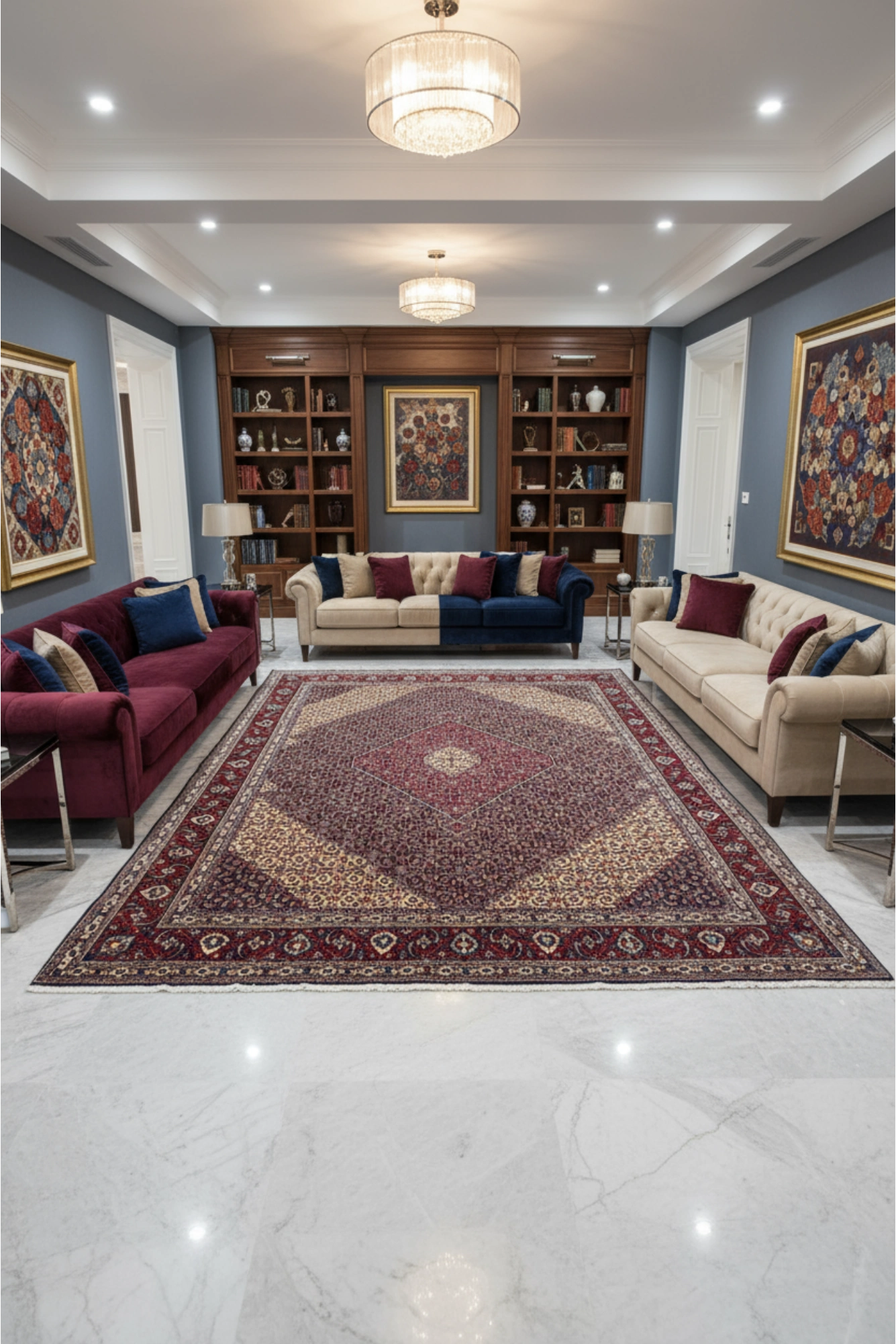 Tabriz Persian Hand Knotted 390x305cm