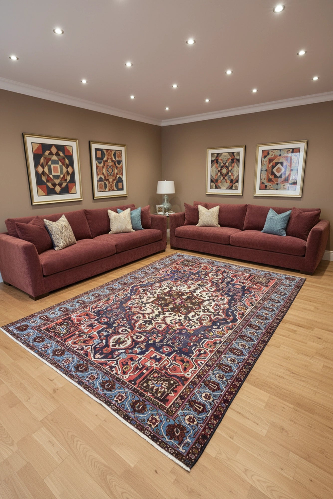 Tofresh Hand Knotted Wool Rug 320x210 cms