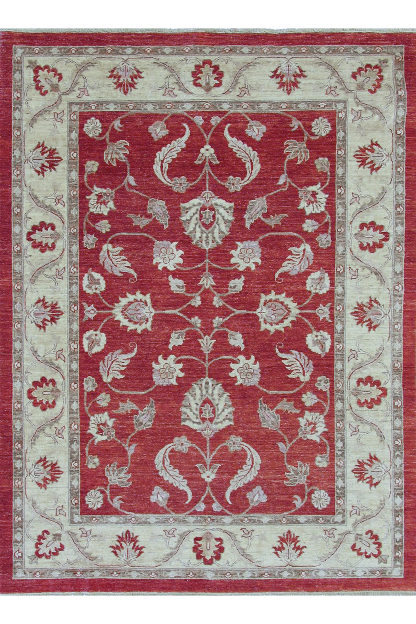 Tolidi Floral Hand Knotted  Wool 275x202 cm