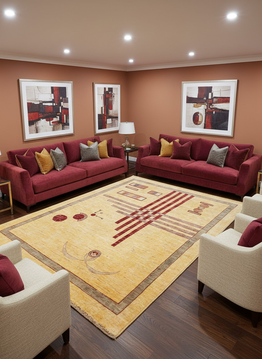 Tolidi - Uzbek Hand Knotted Wool Rug - 258x184 cm