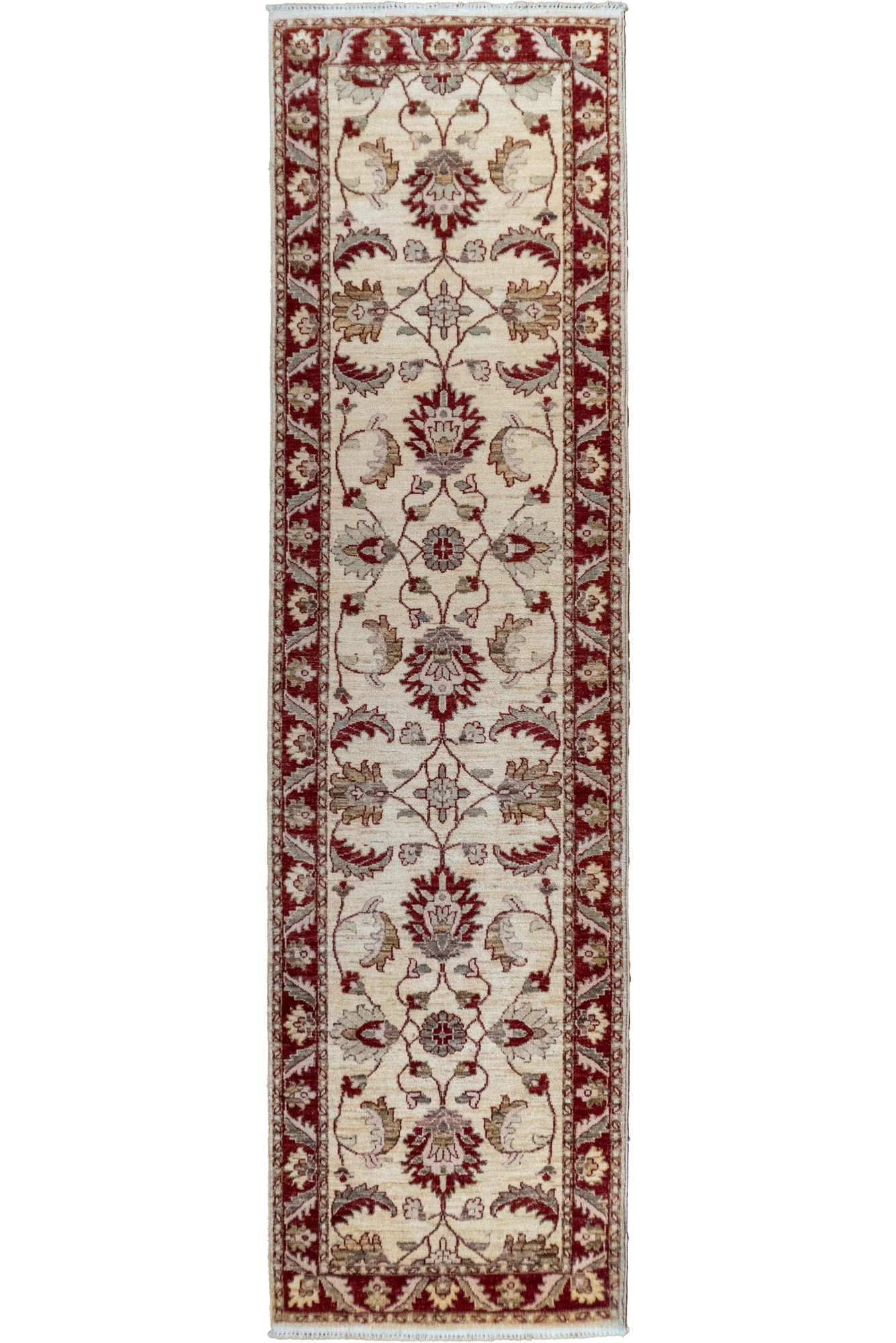 Tolidi Hand Knotted Wool Hallway Runner 303x83cm
