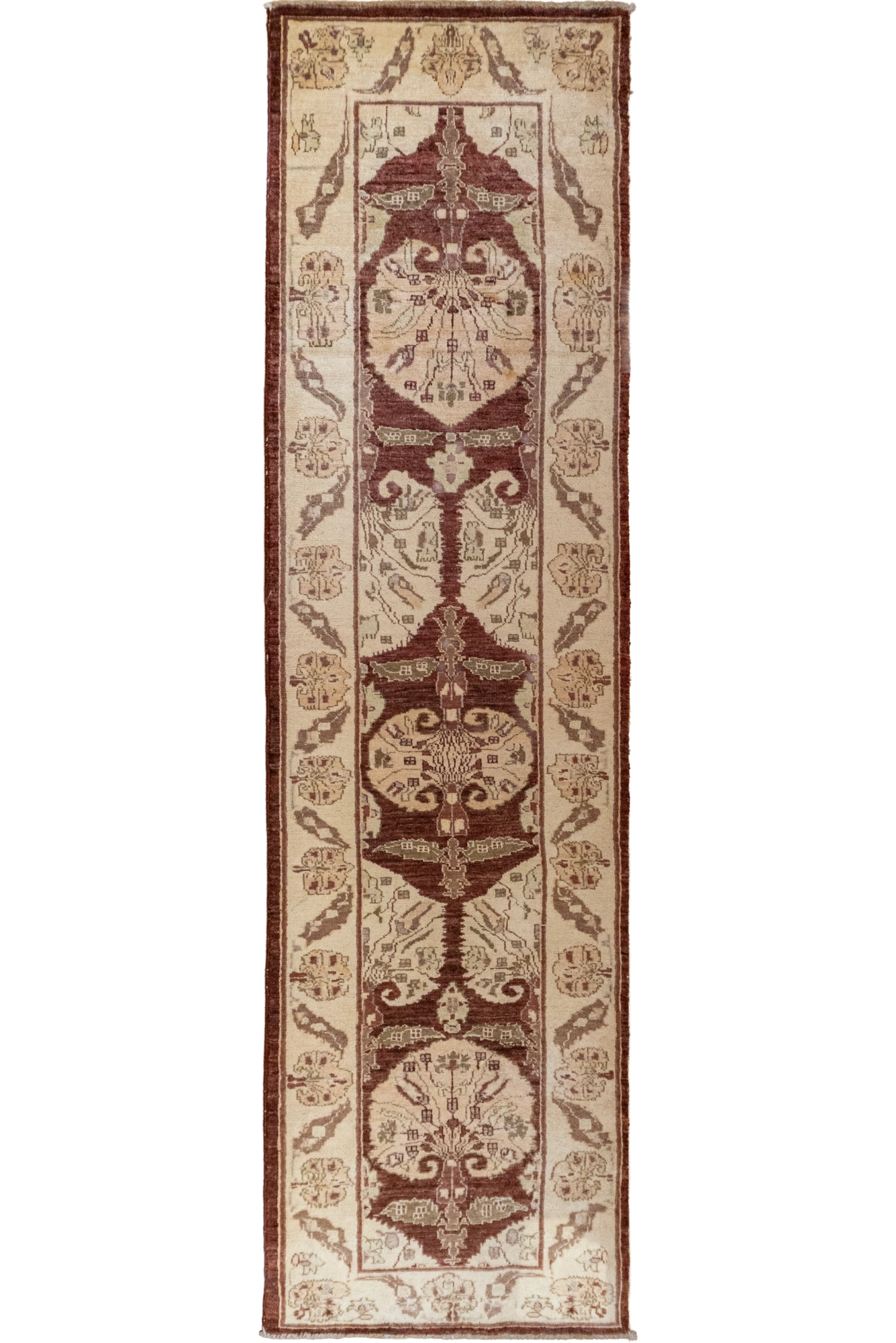 Tolidi Hand Knotted Wool Hallway Runner 303x83cm - 2