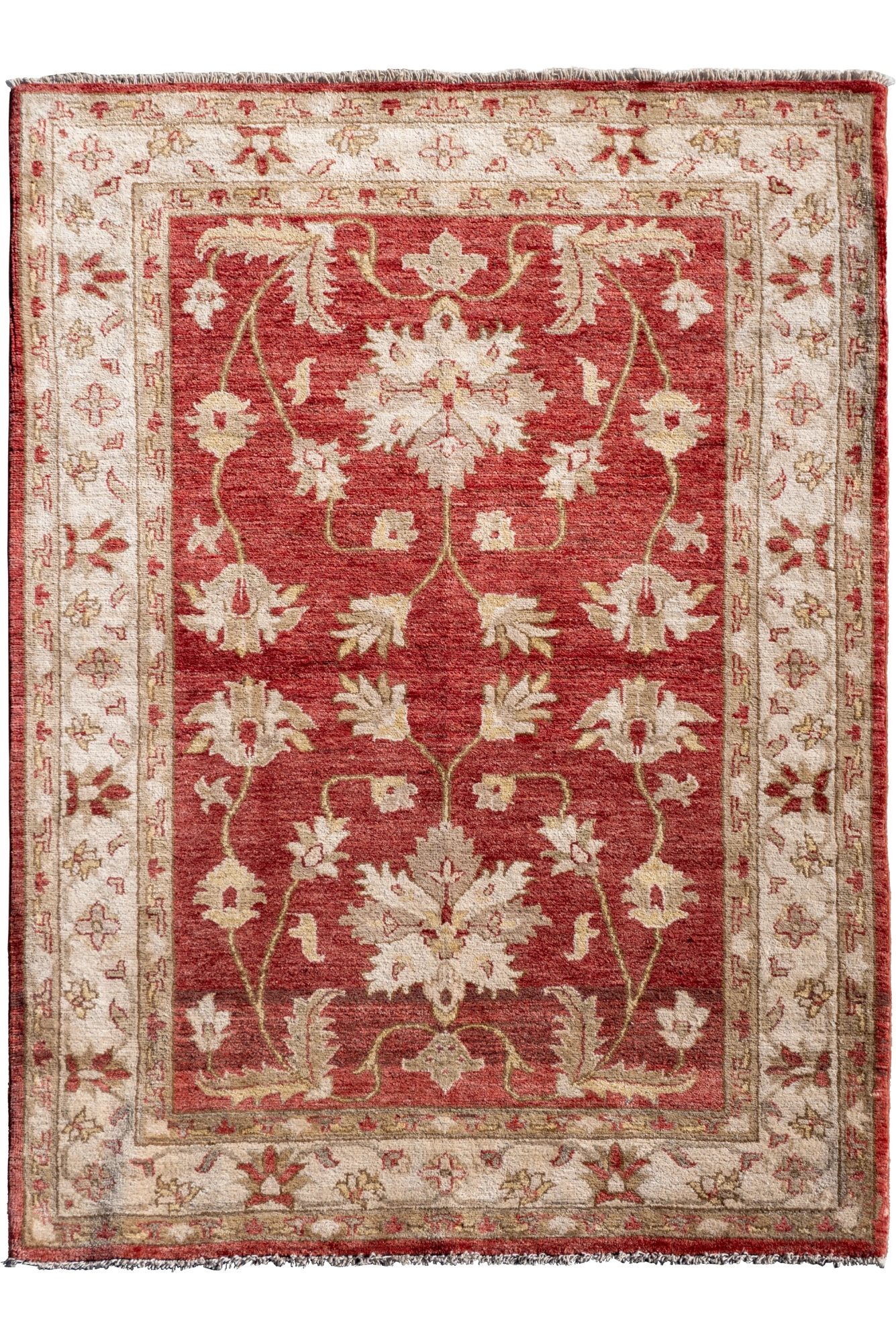 Malta handknotted wool rug 197x146 cm