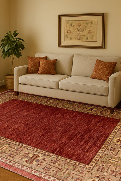 Tolidi - Uzbek Hand Knotted Wool Rug - 260x215 cm