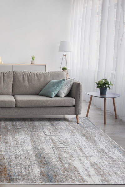 Virginia Modern Plush Rug - 103 Light Grey