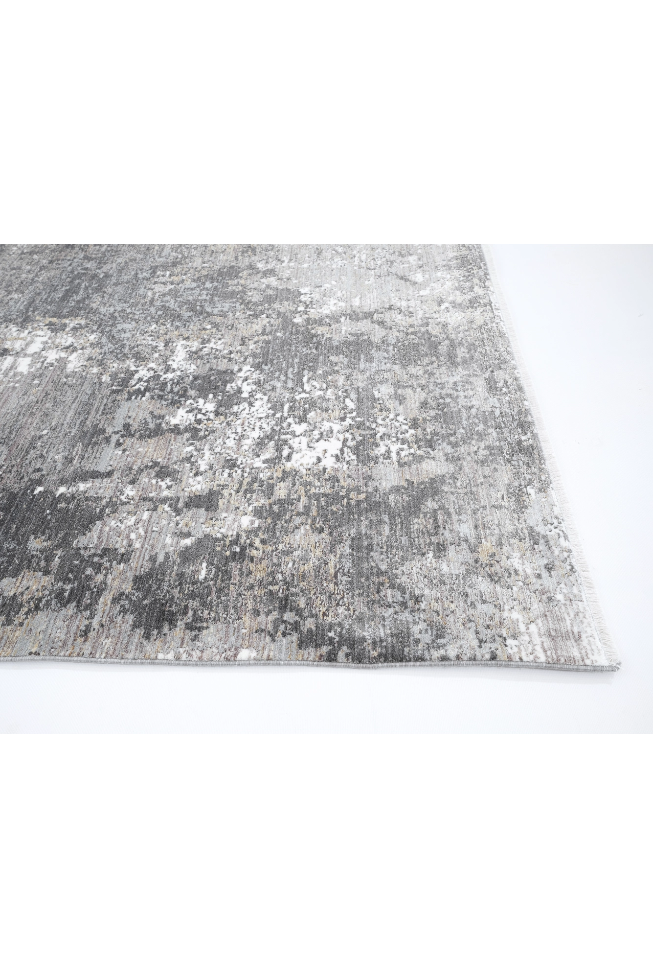 Fusion Embossed Rug - 113- Grey