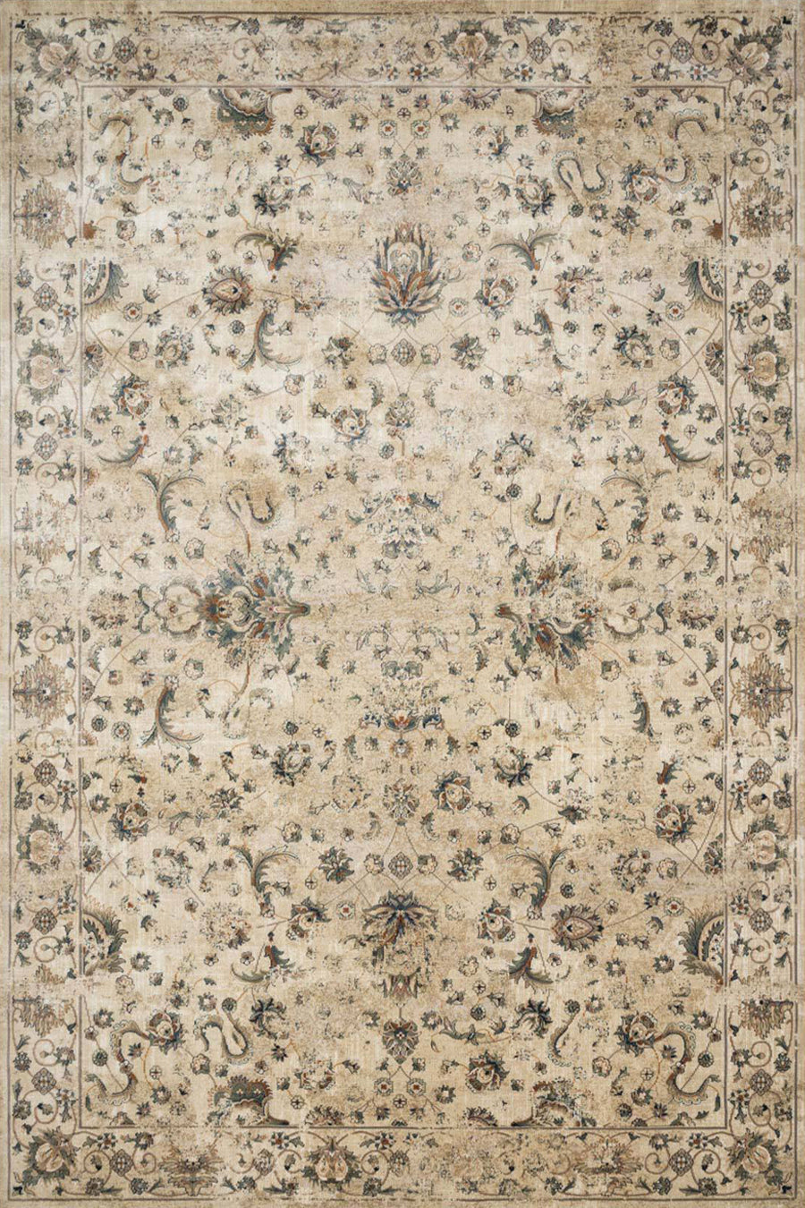 Antique Traditional Rug - 103 Beige