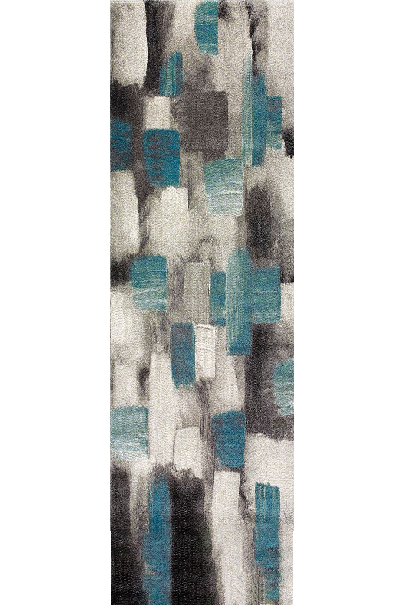 Amore Abstract Rug - 110 Blue